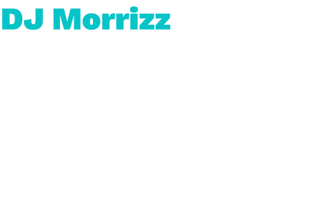 DJ Morrizz  Eiland 22.15-23:15  De muzikale ontwikkeling begon bij MoRR’ZZ met een klarinet in een harmonie orkest. Na een tijdje ruilde hij de klarinet in voor gitaar en maakte hij de drastische switch van harmonie orkest naar de Heavy Metal band Osiris. Gecontracteerd door het Duitse platenlabel Shark records werd er een album uitgebracht. Hierna speelde hij in diverse bands in allerlei stijlen muziek.